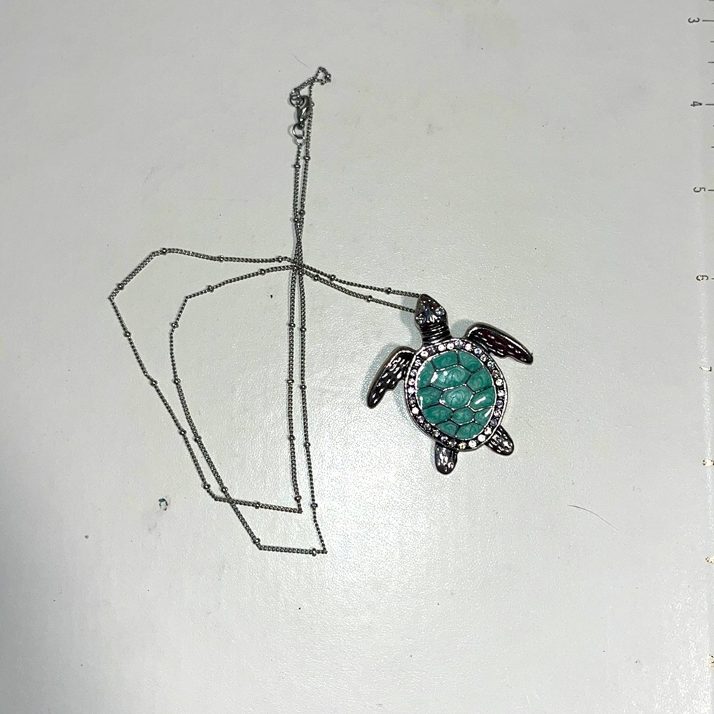 Turtle necklace